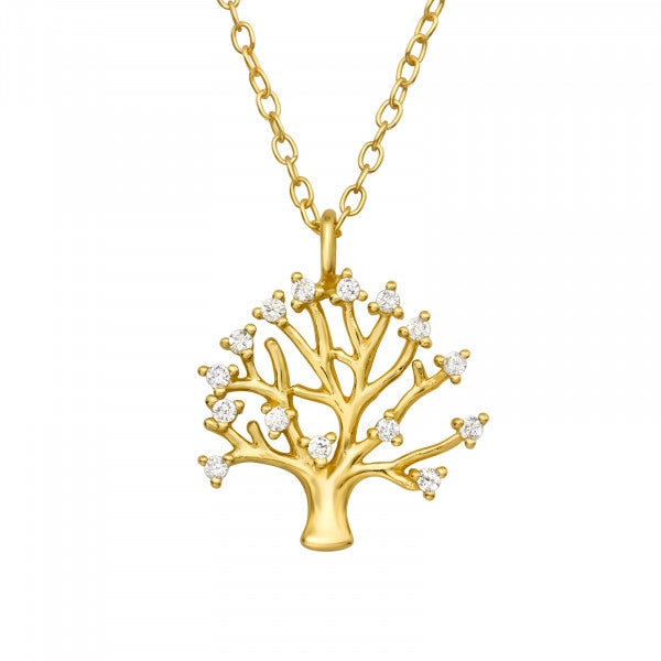 Gold Tree Of Life Necklace